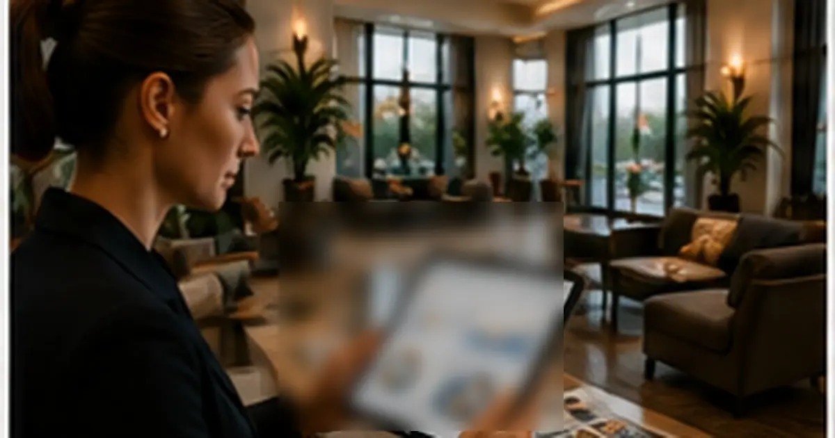 Hospitality people discussing hotel digital marketing agency