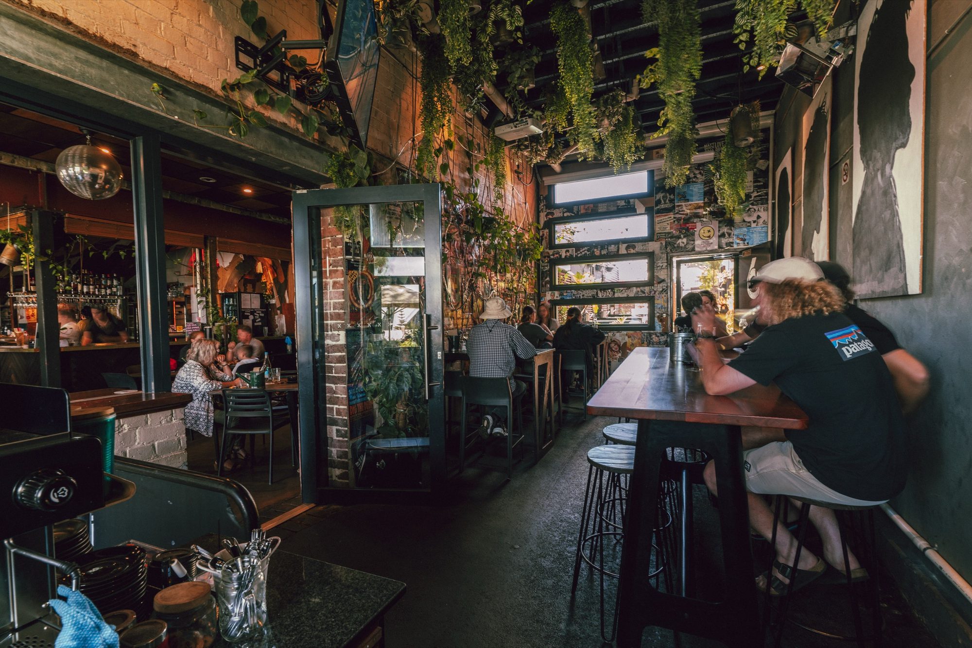 Inside Six Degrees, our own bar in Albany